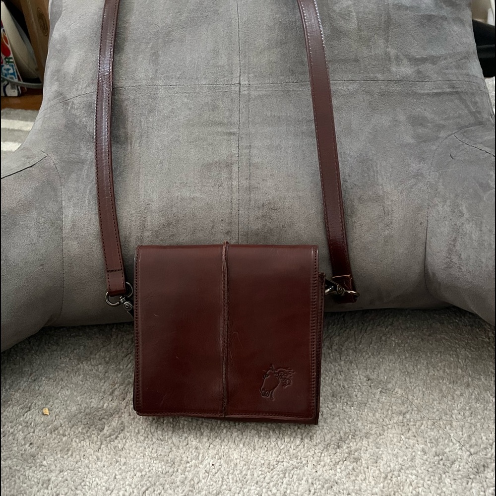 Ferrat vintage leather bag made in Spain  in excellent condition